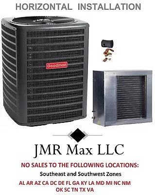 1-1/2 Ton 13.4 SEER2 Split System Air Conditioner Add-On Horizontal Slab Coil • $1908