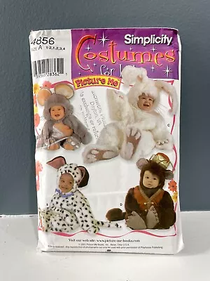 UNCUT 2003 #4856 Simplicity Costumes For Children Pattern - Monkey - 1/2 To 4 • $6.99