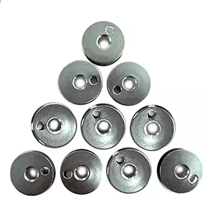 10 Steel Bobbins For Consew 225 226 Walking Foot Sewing Machines #10656 • $11.47