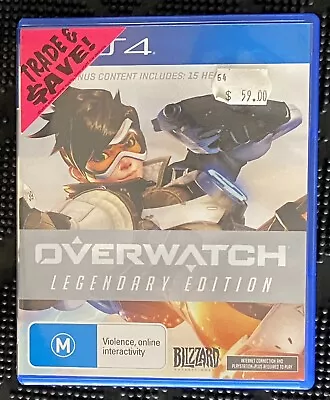 $6.95 • Buy Overwatch (PlayStation 4,2016) Free Postage