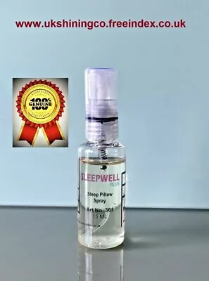 Deep Sleep Pillow Spray SLEEPWELLplus Natural Relaxation Joint Pain Relief Spray • £3.99