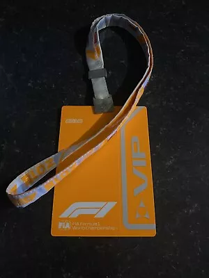 4 DAY VIP F1 PASS / LANYARD 2018 SINGAPORE GP LEWIS HAMILTON 69th WIN RARE • £49.95