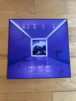 Fall Out Boy Mania Purple Vinyl With Signed Litho • £195