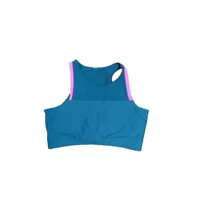 MPG Size M Medium Teal Sports Bra Workout Athletic Top • $9.99