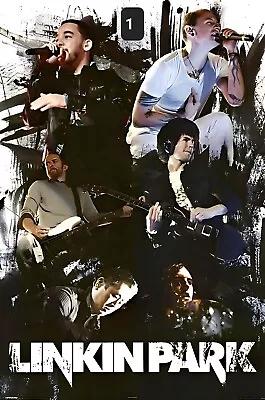 Linkin Park Rock Band Print Poster Art Wall Hanging Home Decor • £4.99