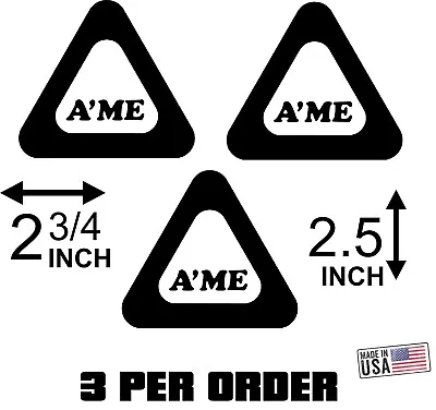 A'ME BMX STICKER SET BMX Bike Stickers For Haro Hutch Robinson Elf Auburn Redlin • $6