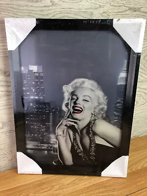 Framed Marilyn Monroe Holographic Picture 12  X 16  • £16.19