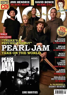 MOJO Magazine May 2024 Pearl Jam & Free Live Rarities CD • $26.51