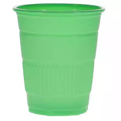 House Brand Dentistry 109255 Plastic Disposable Drinking Cups 5 Oz Green 1000/Cs • $25.96