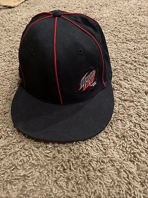 Vintage Mountain Dew XBox 360 Hat Cap Black Flex Fit Select Design Microsoft • $15