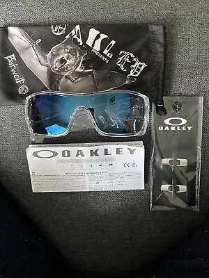 Oakley Batwolf OO9101-07 Men's Sunglasses - Clear/Ice Iridium • $139