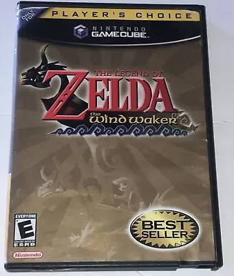 The Legend Of Zelda The Wind Waker GameCube Game & Case TESTED WORKS! • $75