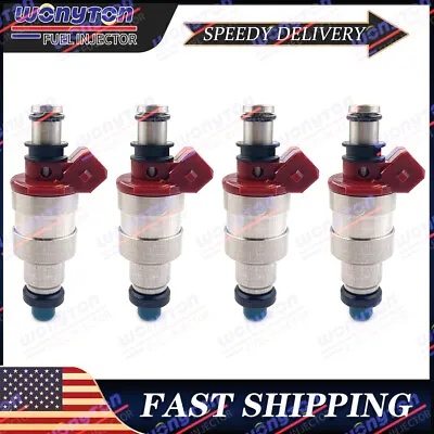 4x Fuel Injectors 195500-1280 For Mazda MX-6 626 Ford Probe Mercury 1.6L 2.2L • $59.11