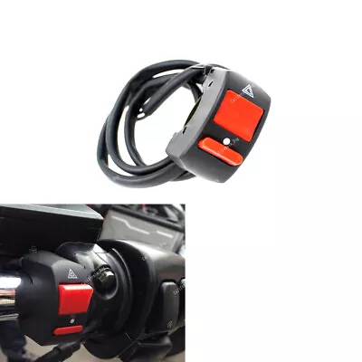 12V Motor Accident Hazard Light Switch For Motorcycle Handlebar On/Off Button • $3.64