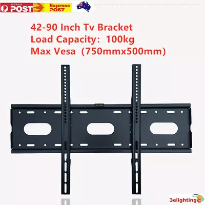 $21.99 • Buy 40 50 55 65 70 75 80 85 90 Inch Universal LED LCD Plasma TV Wall Mount Bracket