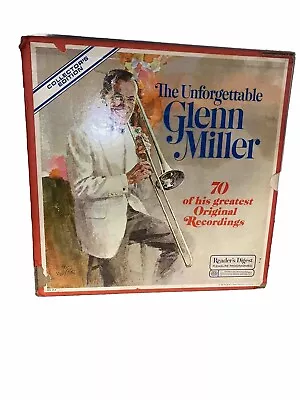 THE UNFORGETTABLE GLENN MILLER Collector's Edition 70 Recordings 6 Records • $89.95