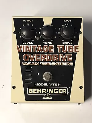 Behringer VT911 Tube Overdrive Modified • $75