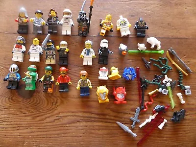 Lego Mixed Bulk Lot Minifigures Minifigs STAR WARS/Teenage Ninja Turtles • $12.50