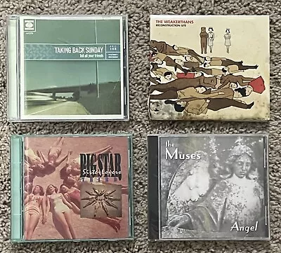 Lot Of 4 Alt Indie Rock CDs-Sister Lovers-Muses-Taking Back Sunday-Weakerthans • $6.49