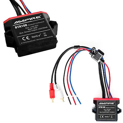 Original Ampire Bluetooth Interface Aux Jack MP3 Cinch For Many Vehicles • £58.49
