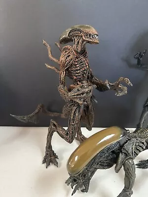 LOT Of 3 ALIEN Figures - Mcfarlane Movie Maniacs Series 6 - Dog Alien Xenomorph • $60