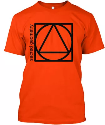 Sacred Geometry T-Shirt Made In The USA Size S To 5XL • $21.99