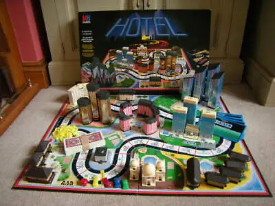 HOTEL Board Game - Spare Game Pieces & Parts MB Games 1986  • £7
