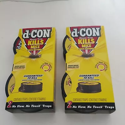 D-CON No View No Touch Covered Mouse Trap 2 Count • $19.95