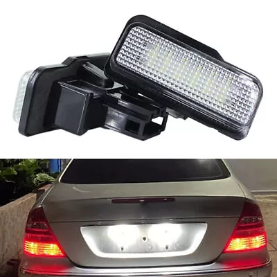 White Canbus LED License Plate Number Light For Mercedes Benz W203 W209 C209 • $19.99