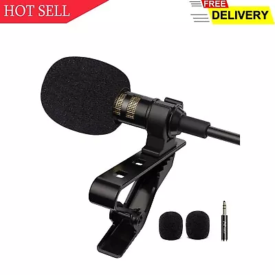 PoP Voice Professional Lavalier Lapel Microphone Omnidirectional Condenser Mi... • $20.27