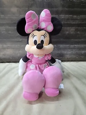 Minnie Mouse Dressed In Pink  21 Inches Tall Stuffed Animal • $5.99