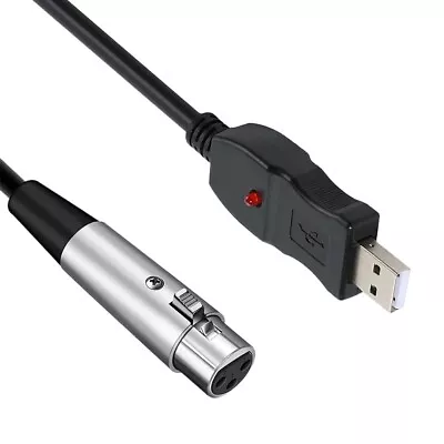 Efficient Time Saving Type A USB Male To XLR Female Cable Adapter Converter USA • $20.75