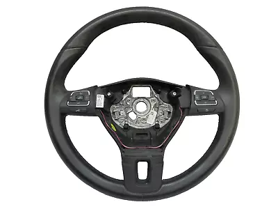 2013 Volkswagen Passat Steering Wheel Factory Black Leather Oem 3cb.959.537.d • $67.79