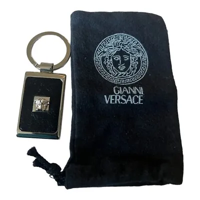 Versace Silver Medusa Keyring #3107 • $187.50