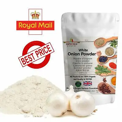 £4.45 • Buy Organic White Onion Powder Spices Seasoning Premium Quality 50g-2kg Free UK P&P