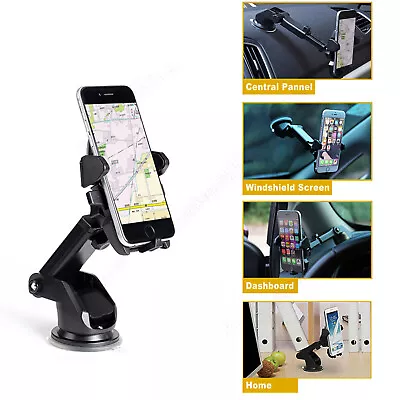 360 In Car Mobile Phone Holder Universal Mount Windscreen Dashboard Suction DM • $11.99