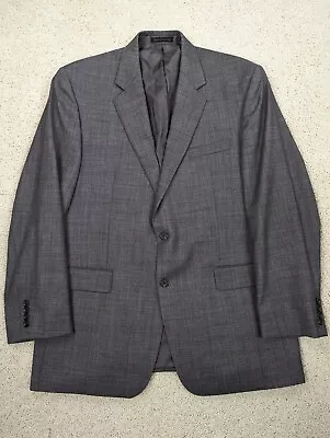 Izod Sport Coat Mens 44L Gray Wool Blazer Suit Jacket 2 Button Lined 44 Long • $29.94