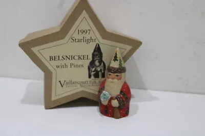 $119.99 • Buy Vaillancourt Folk Art 1997 Starlight Belsnickel With Pines Figurine # 632