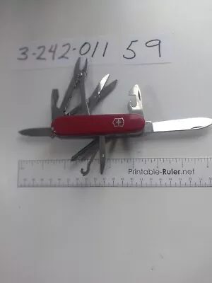 Victorinox Deluxe Tinker Swiss Army Knife BEAUTIFUL $32.86 OR BEST OFFER WINS • $32.86