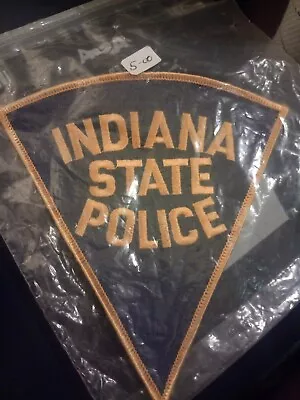 Vintage Indiana State Police Department Officer Shoulder Patch Sew On • $6.70