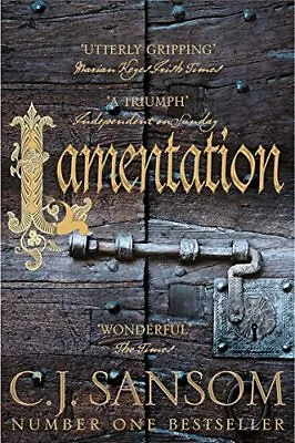 Lamentation (The Shardlake Series)-C. J. Sansom 9780330511049 • £3.51