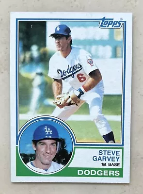 1983 Topps - #610 Steve Garvey Los Angeles Dodgers MVP - Free Ship • $1.37