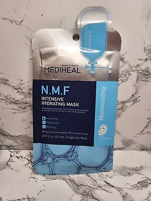 Mediheal N.M.F. Intensive Hydrating Moisturizing Sheet Mask Cotton Sheet Sealed • $14.95