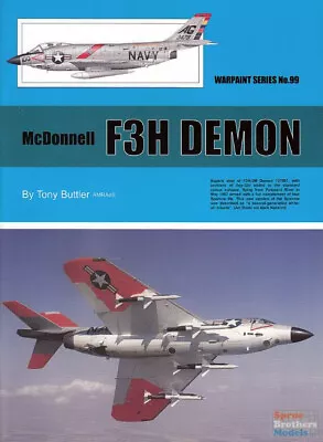 WPT099 Warpaint Books - McDonnell F3H Demon • $31.94