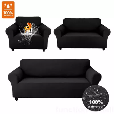 100% Waterproof Sofa Cover L Shape Sectional Couch Slipcover Protector For Pet • $29.99