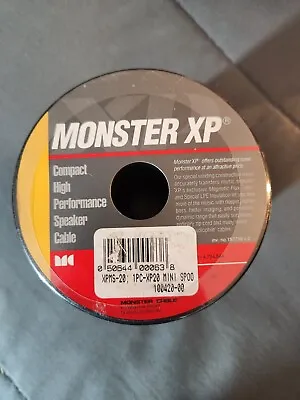 Monster Cable XP Compact Speaker Wire XPMS 20 FT New Sealed Minispool • $11.99