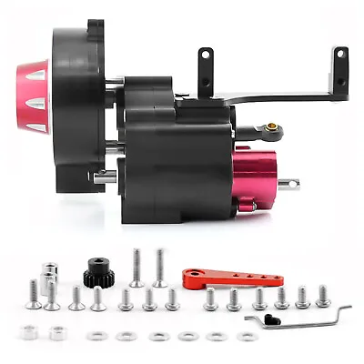 2-Speed Corrosionproof Transmission Gearbox For Axial SCX10 I II III 1/10 RC Car • $67.15