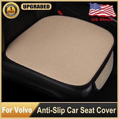For Volvo Car Front Seat Covers Four Seasons Cushions Protectors Beige Interior • $15.19