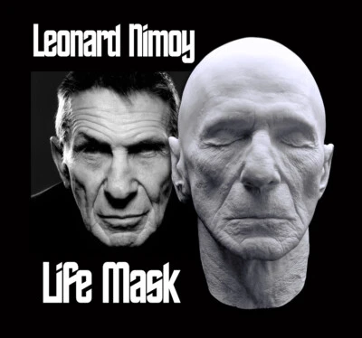 Leonard Nimoy Rare Life Mask With Ears Star Trek Mr. Spock Live Long And Prosper • $149.95