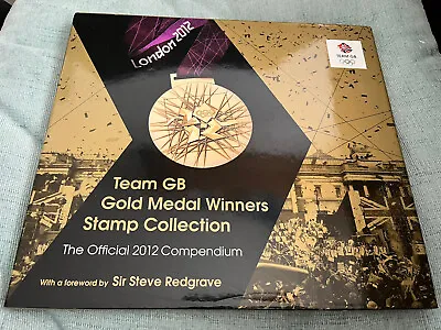 £9.99 • Buy London 2012 Gold Medal Winners Stamp Compendium • Book Only No Stamps (ref3)